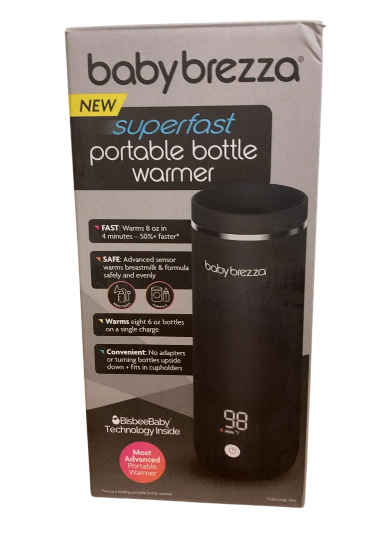 Baby Brezza Super Fast Portable Bottle Warmer, Black - Image 5