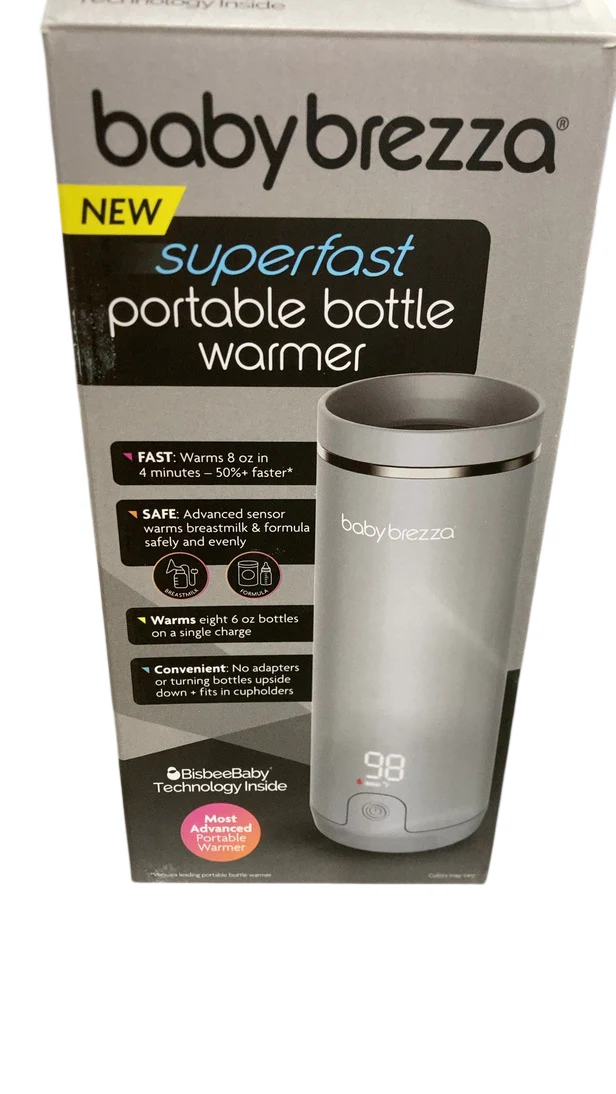Baby Brezza Super Fast Portable Bottle Warmer, Gray - Image 4