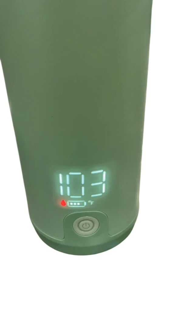Baby Brezza Super Fast Portable Bottle Warmer, Green - Image 2