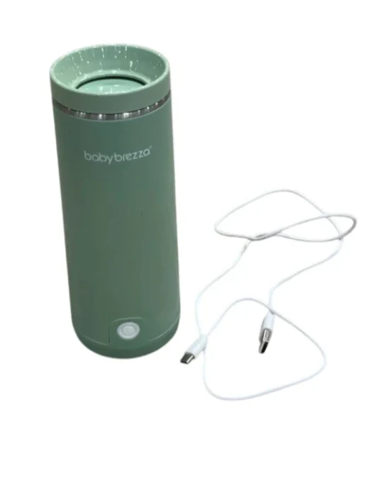 Baby Brezza Super Fast Portable Bottle Warmer, Green - Image 2