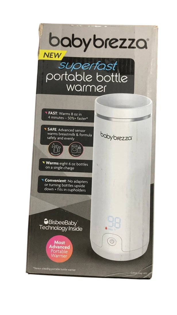 Baby Brezza Super Fast Portable Bottle Warmer, White - Image 5
