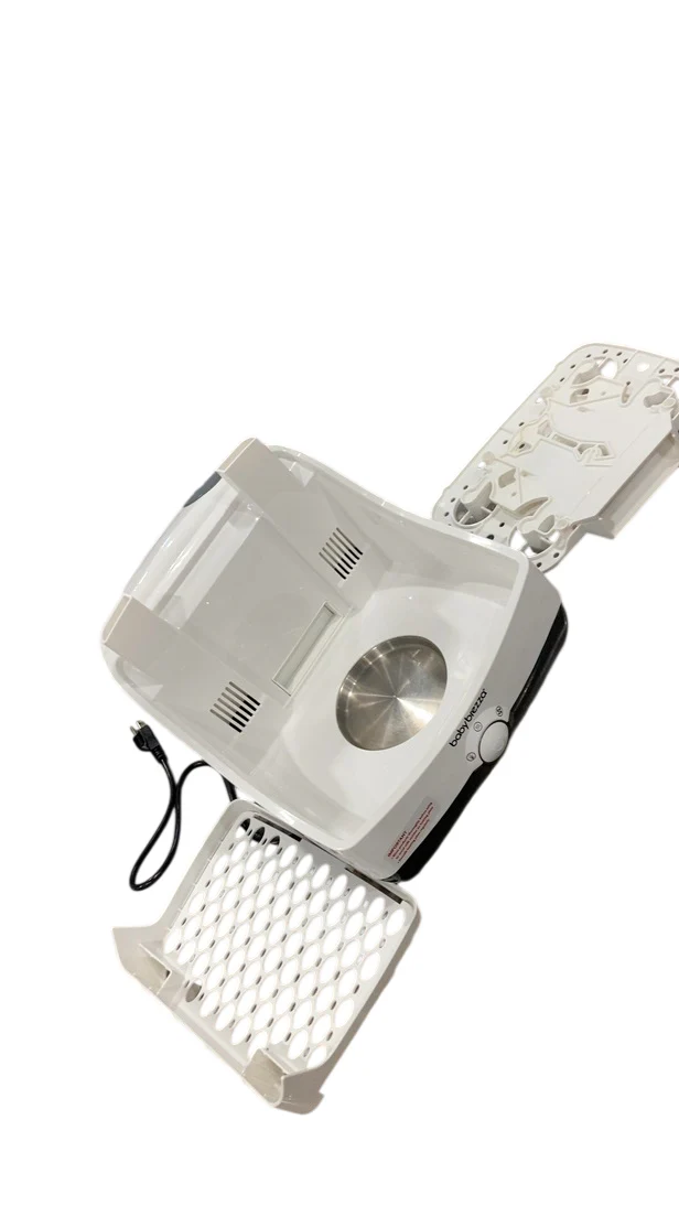 Baby Brezza Superfast Sterilizer Dryer, White on Black - Image 3