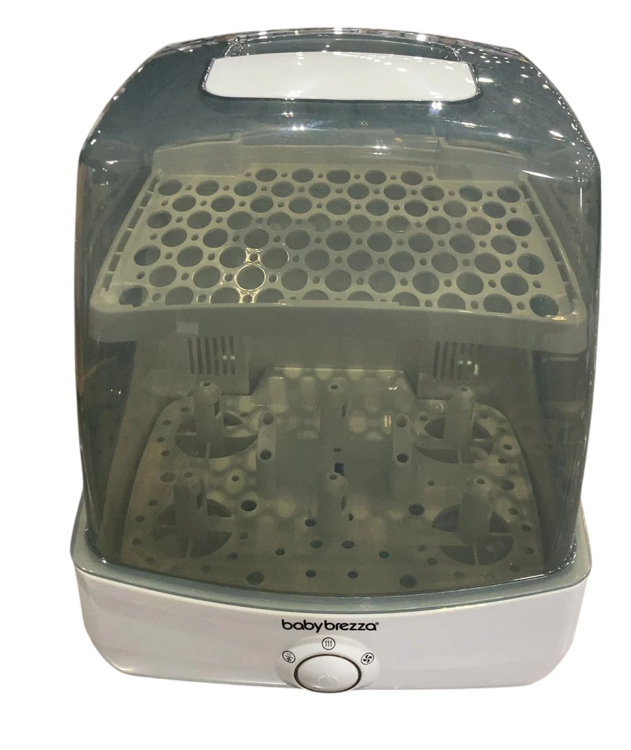 Baby Brezza Superfast Sterilizer Dryer, White on White - Image 2