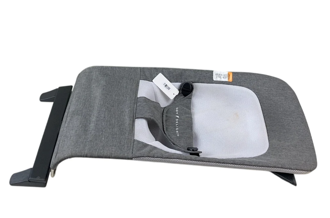 Baby Delight Alpine Deluxe Portable Bouncer, Charcoal Tweed - Image 9