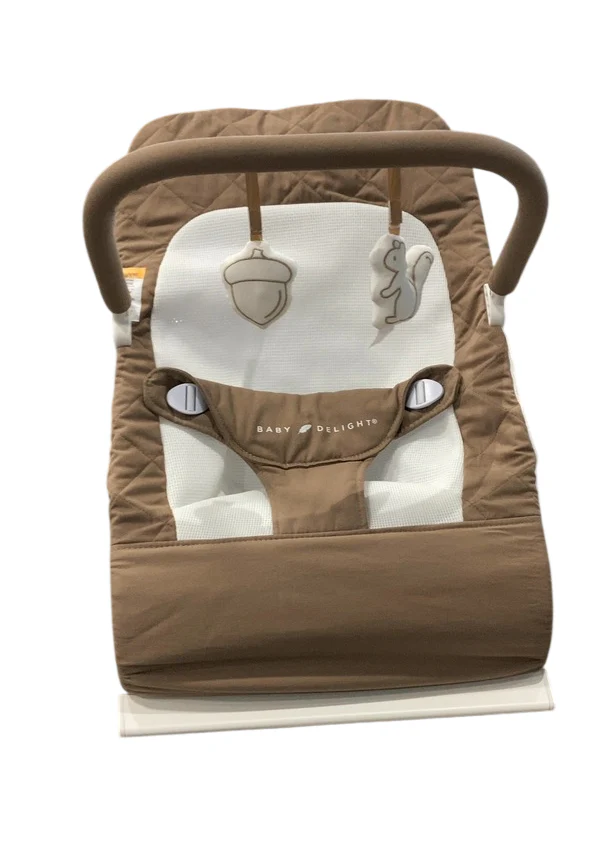Baby Delight Alpine Deluxe Portable Bouncer, Organic Mocha