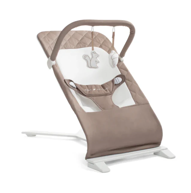 Baby Delight Alpine Deluxe Portable Bouncer, Organic Mocha