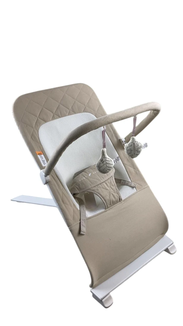 Baby Delight Alpine Deluxe Portable Bouncer, Organic Oat