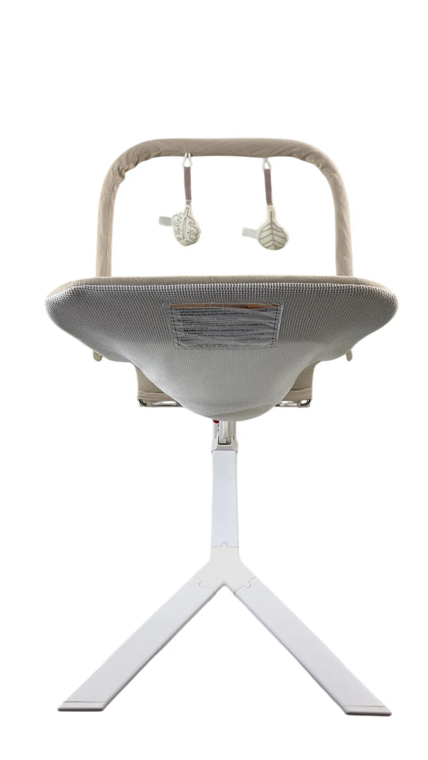 Baby Delight Alpine Deluxe Portable Bouncer, Organic Oat - Image 3