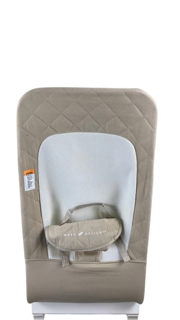 Baby Delight Alpine Deluxe Portable Bouncer, Organic Oat - Image 6