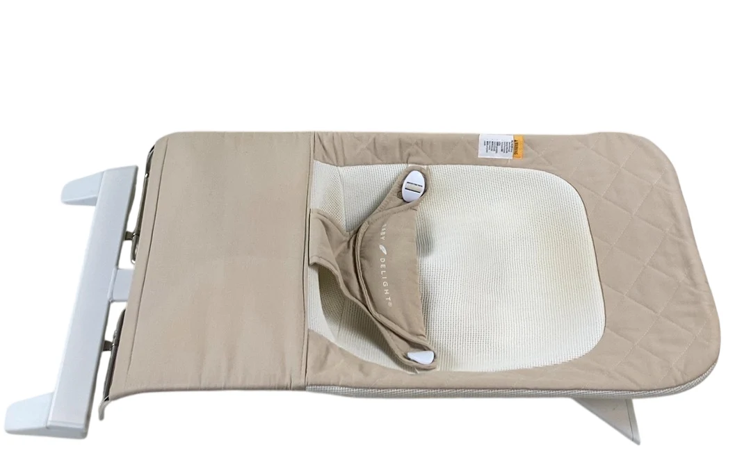 Baby Delight Alpine Deluxe Portable Bouncer, Organic Oat - Image 6