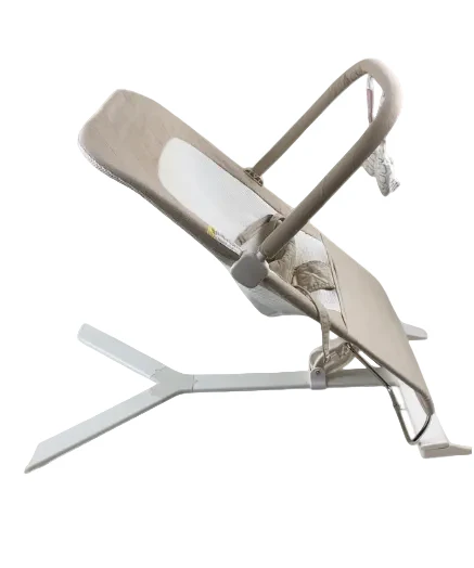 Baby Delight Alpine Deluxe Portable Bouncer, Organic Oat - Image 2