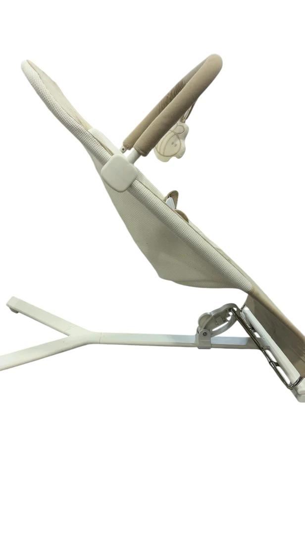 Baby Delight Alpine Deluxe Portable Bouncer, Organic Oat - Image 2
