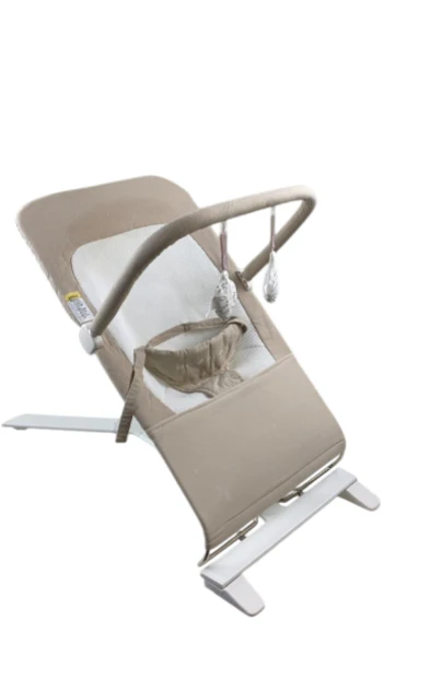 Baby Delight Alpine Deluxe Portable Bouncer, Organic Oat - Image 2