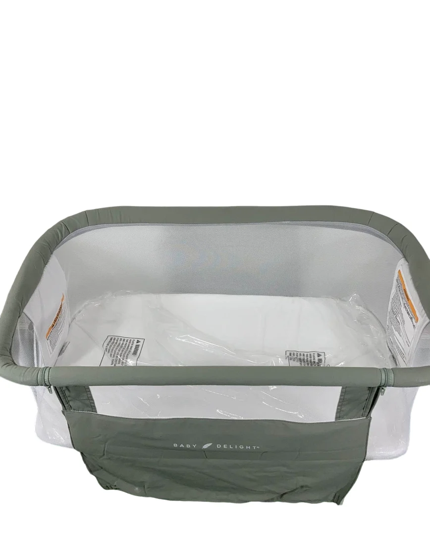 Baby Delight Beside Me Dreamer Bassinet & Bedside Sleeper, Organic Sage - Image 2