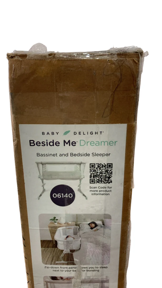 Baby Delight Beside Me Dreamer Bassinet & Bedside Sleeper, Driftwood Grey