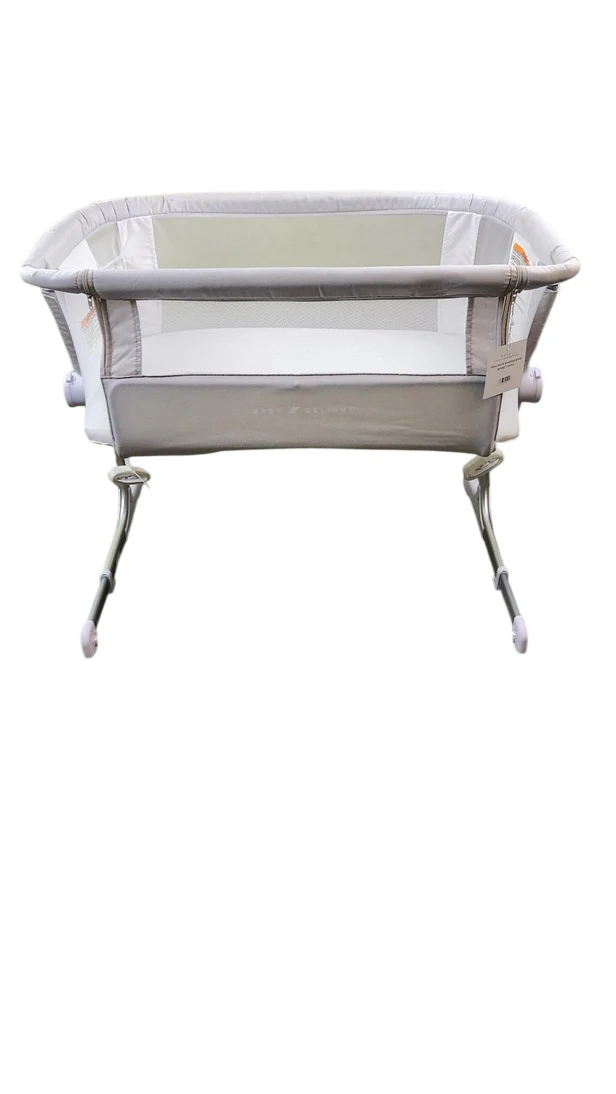 Baby Delight Beside Me Dreamer Bassinet & Bedside Sleeper, Driftwood Grey - Image 2