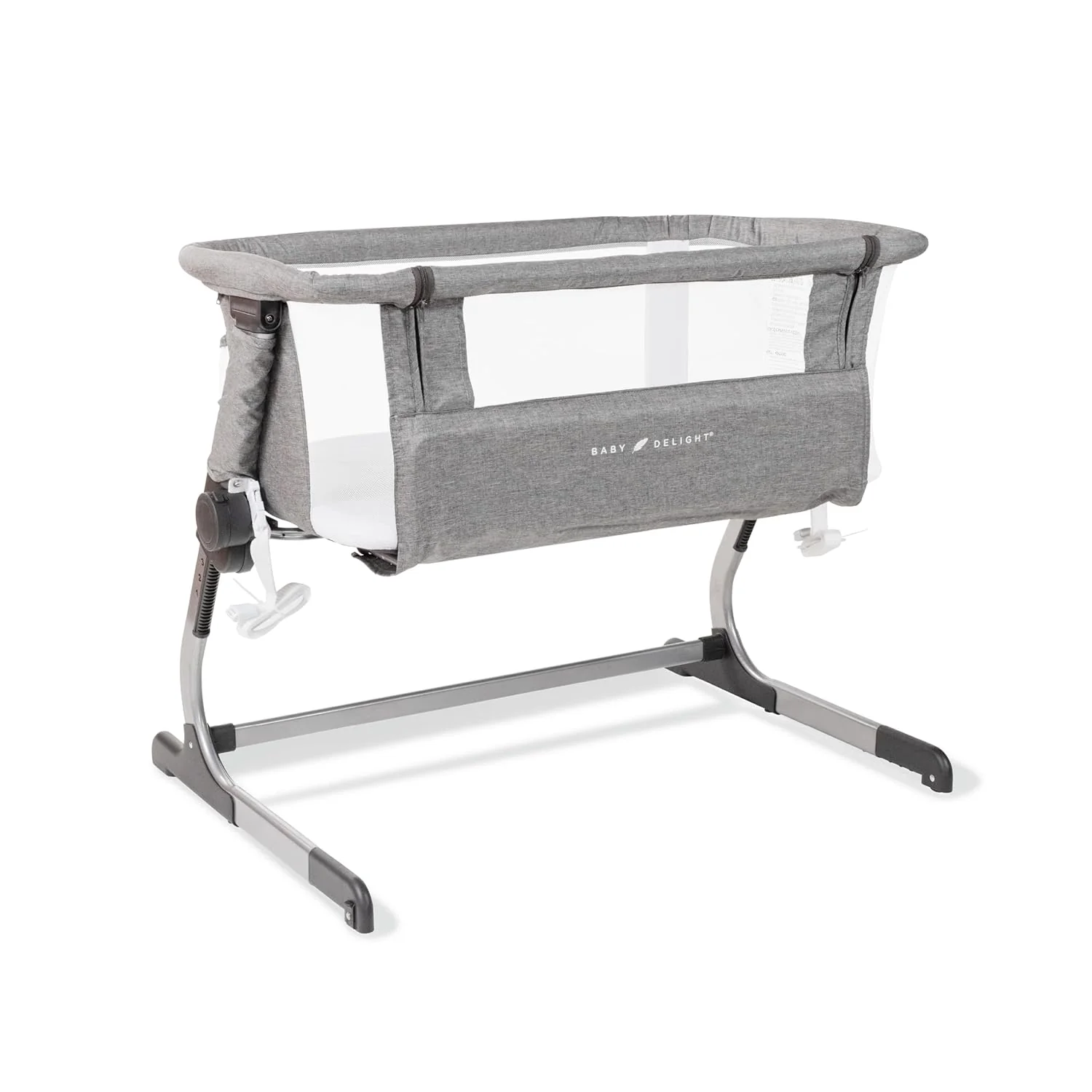 Baby Delight Beside Me Dreamer Bassinet & Bedside Sleeper, Driftwood Grey