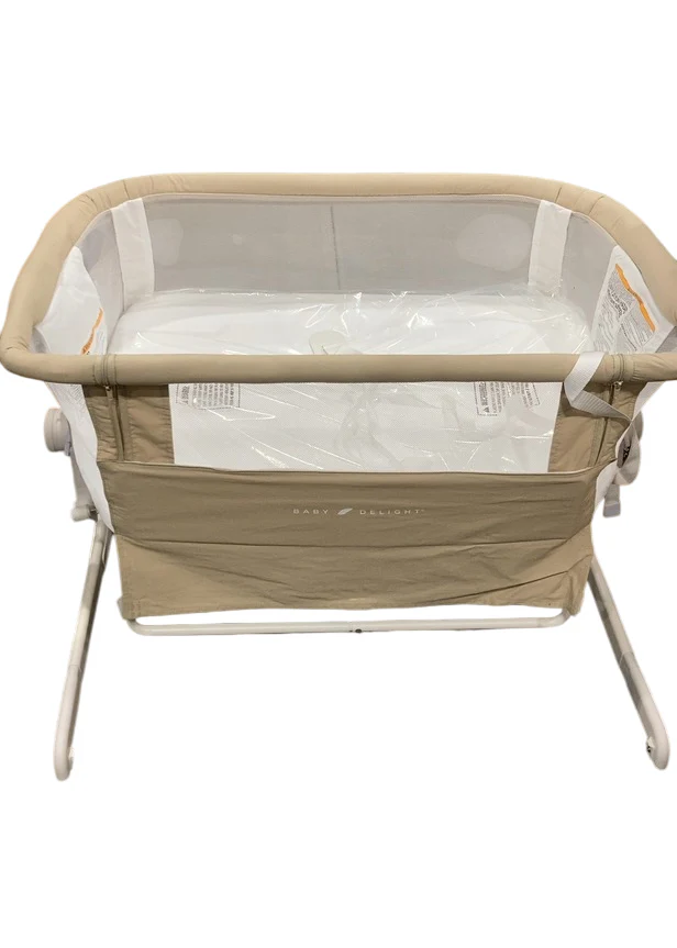 Baby Delight Beside Me Dreamer Bassinet & Bedside Sleeper, Organic Oat - Image 3