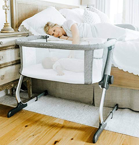 Baby Delight Beside Me Dreamer Bassinet & Bedside Sleeper, Driftwood Grey - Image 3