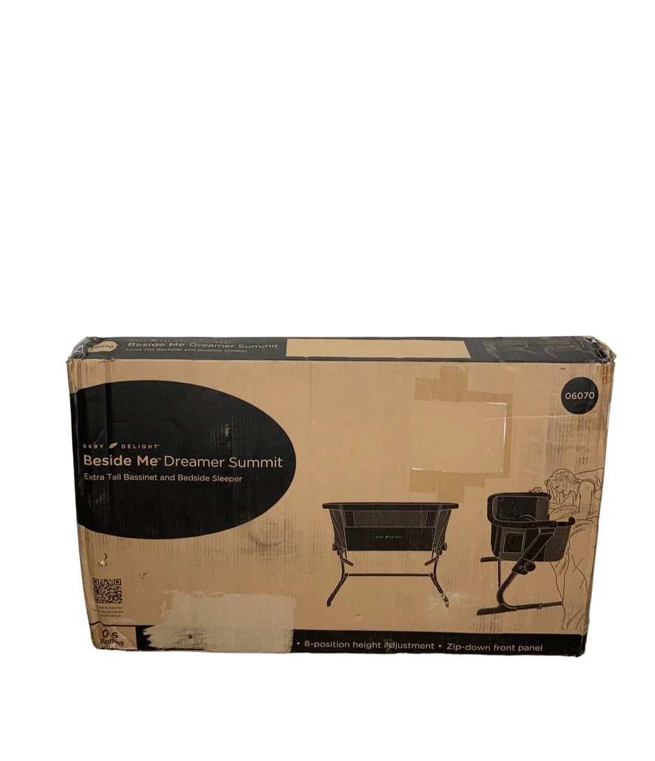 Baby Delight Beside Me Dreamer Extra Tall Bedside Sleeper, Golden Grain - Image 3