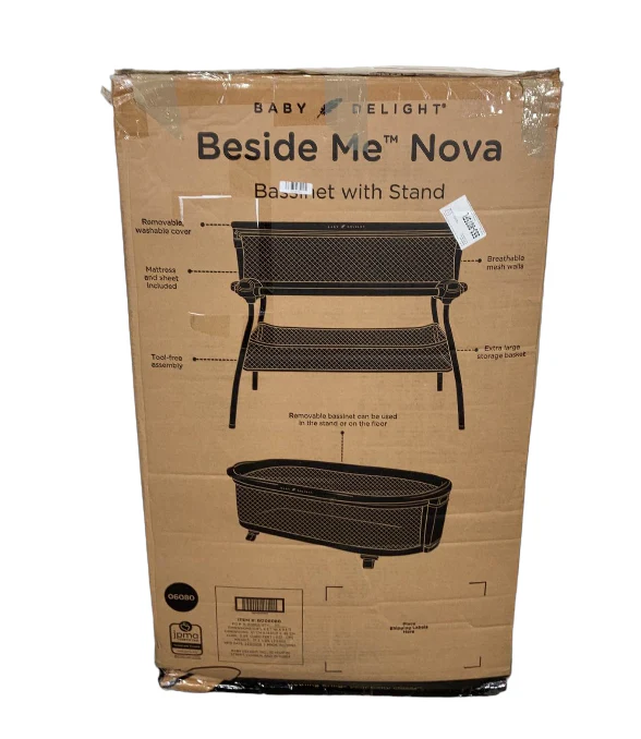 Baby Delight Beside Me Nova Bassinet With Stand - Image 3