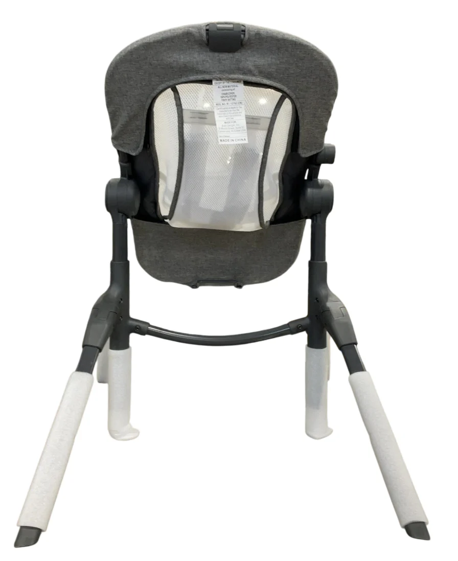 Baby Delight Bloom Soothing Adjustable Lounger, Charcoal Tweed - Image 4