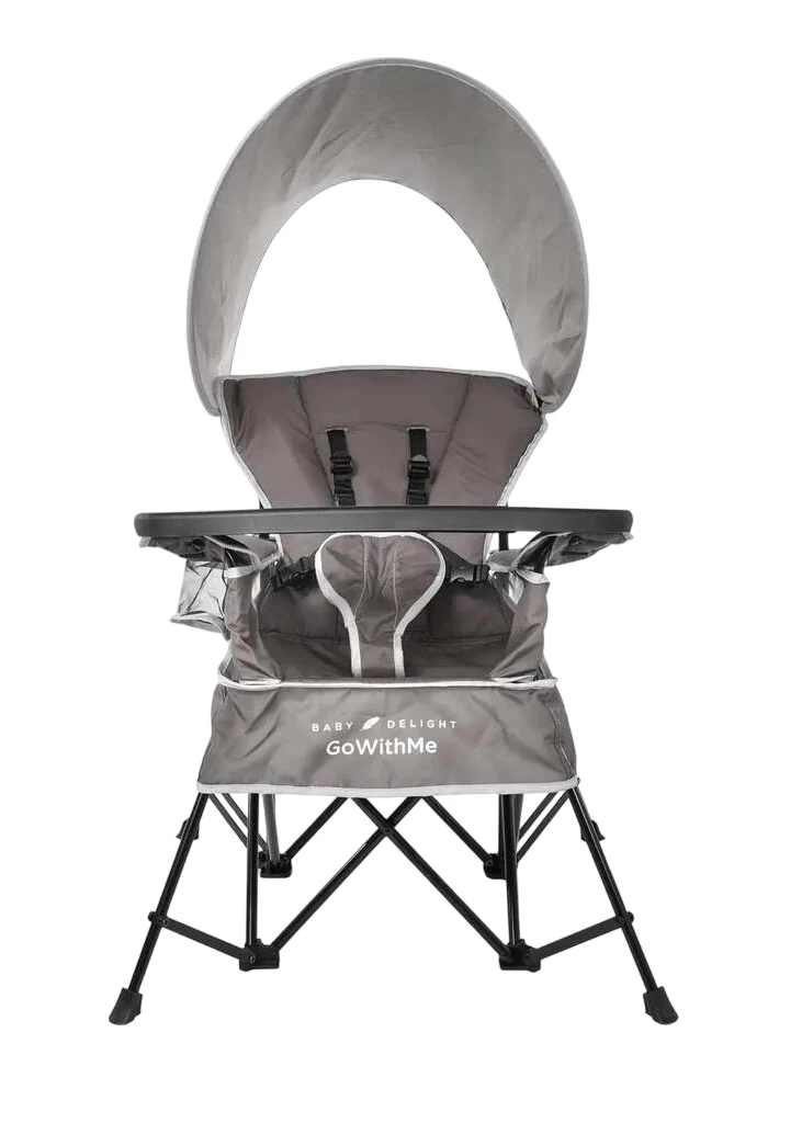 Baby Delight Go With Me Jubilee Portable Chair, Grey - Image 3