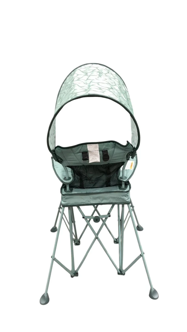 Baby Delight Go With Me Uplift Deluxe Portable High Chair, Green Garden - Image 2