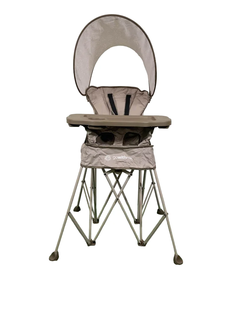 Baby Delight Go With Me Uplift Deluxe Portable High Chair, Sandstone - Image 3