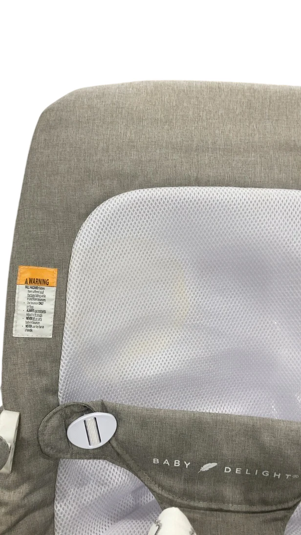 Baby Delight Highland Bouncer, Pebble Grey - Image 3