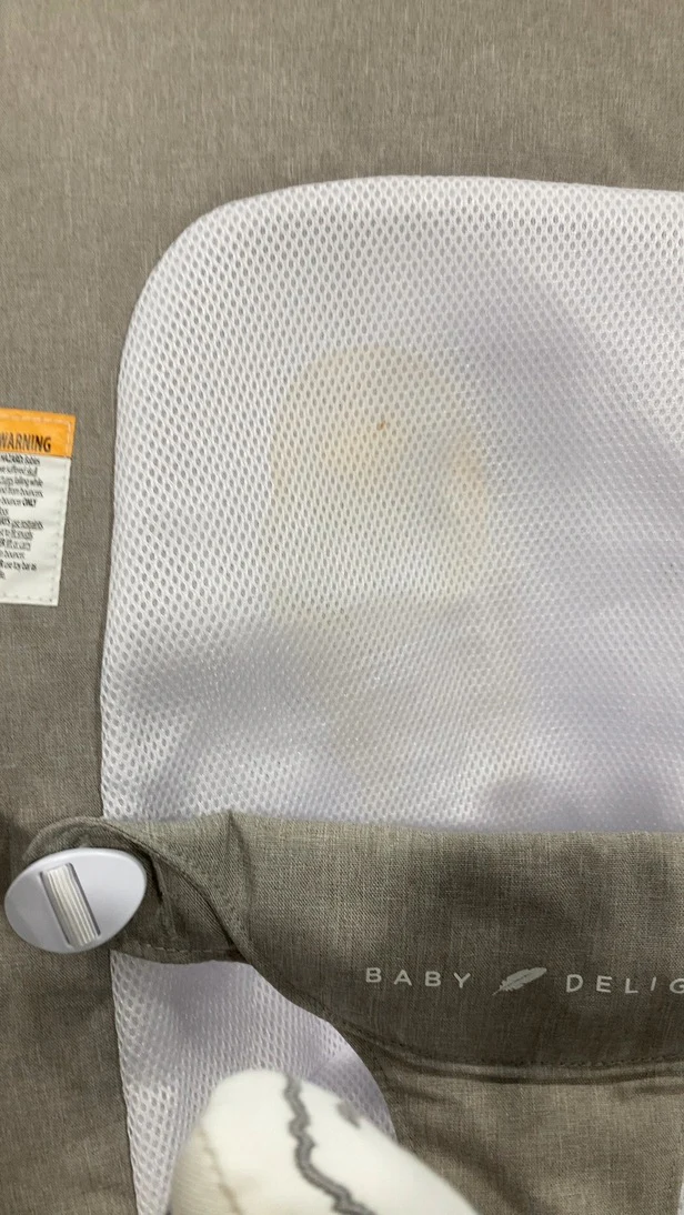 Baby Delight Highland Bouncer, Pebble Grey - Image 2