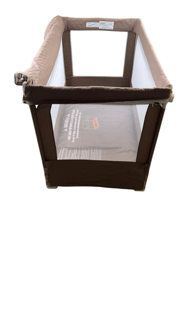 Baby Delight Lunaire Full Size Mesh Crib and Playard, Organic Mocha - Image 2