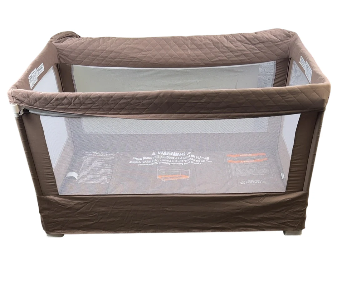 Baby Delight Lunaire Full Size Mesh Crib and Playard, Organic Mocha - Image 5