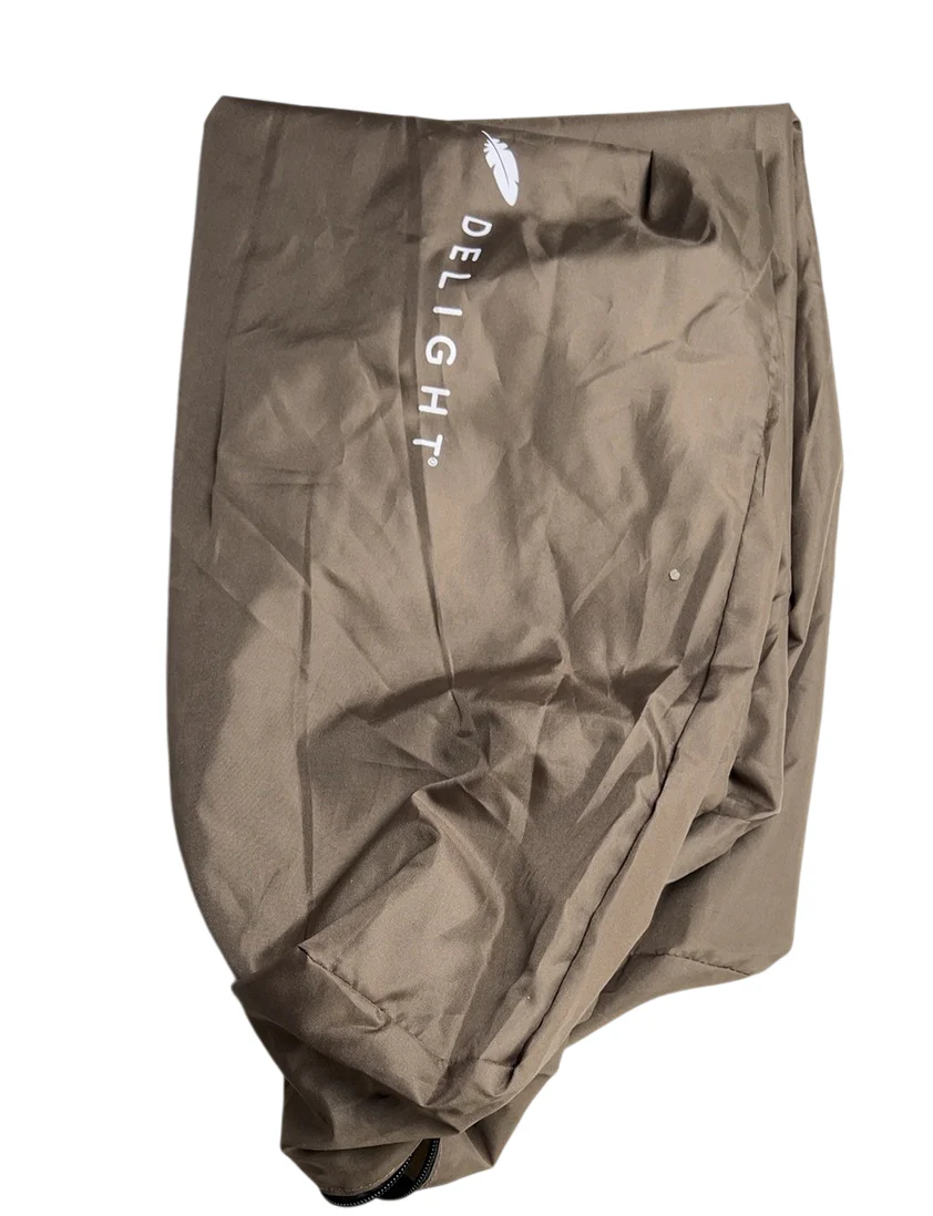 Baby Delight Lunaire Full Size Mesh Crib and Playard, Organic Mocha - Image 7