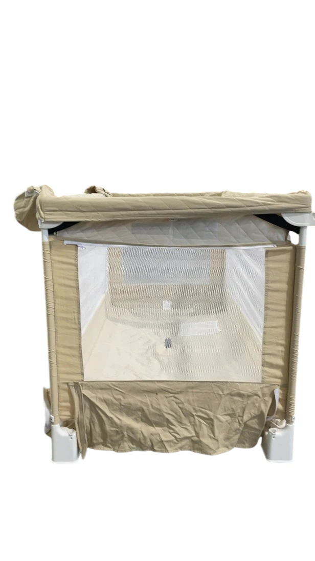 Baby Delight Lunaire Full Size Mesh Crib and Playard, Organic Oat - Image 4
