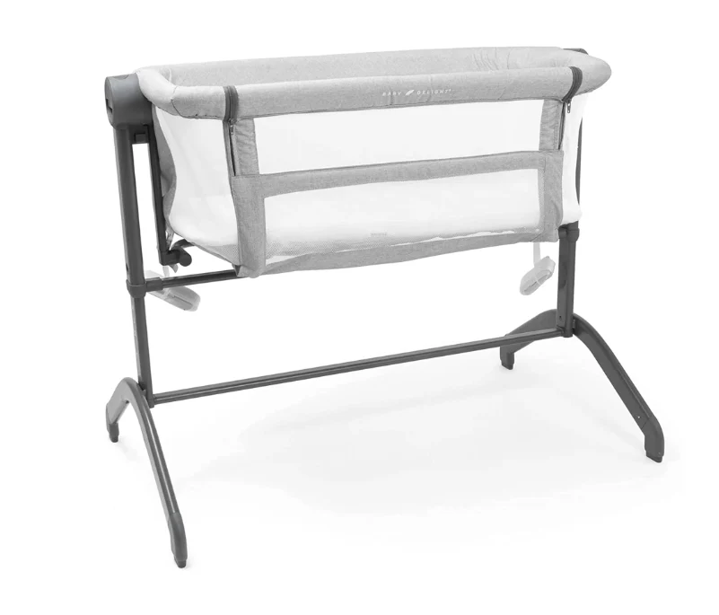 Baby Delight Serenity Bassinet and Bedside Sleeper, Pebble Grey