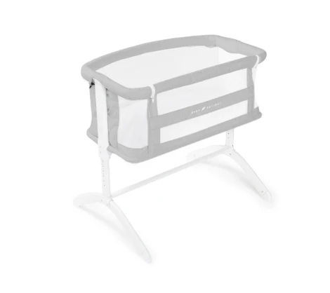 Baby Delight Serenity Bassinet and Bedside Sleeper, Pebble Grey