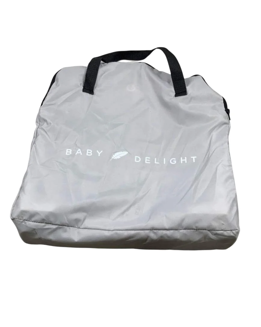 Baby Delight Snuggle Nest Portable Infant Bassinet, Driftwood Grey - Image 3