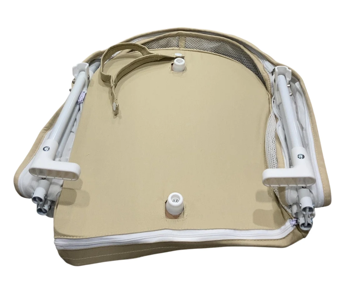 Baby Delight Snuggle Nest Portable Infant Bassinet, Organic Oat - Image 2