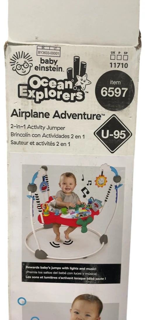 Baby Einstein Activity Jumper, Airplane Adventure - Image 2