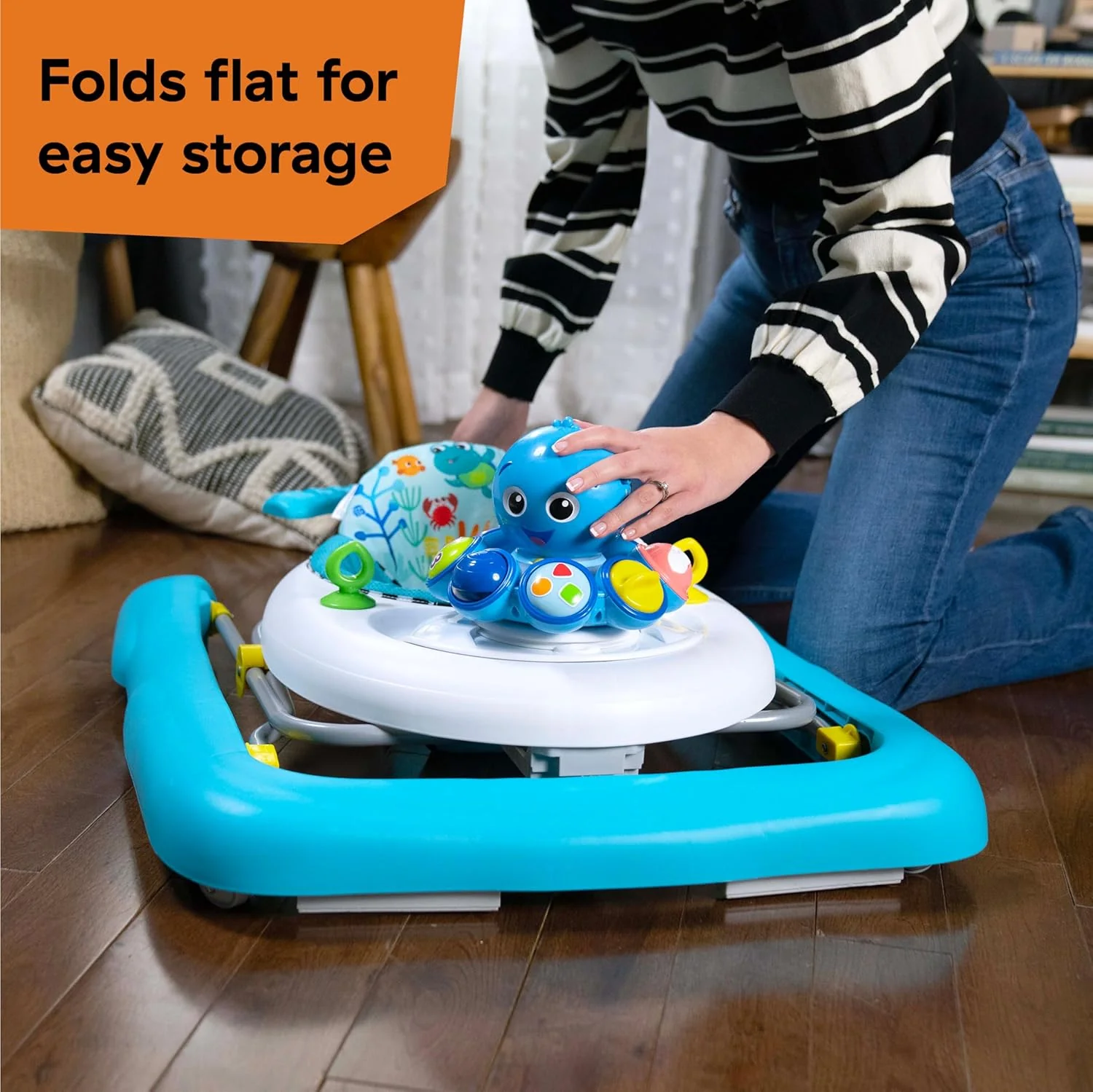 Baby Einstein Step & Twirl Opus 4-in-1 Activity Walker, 6-24 Months - Image 4