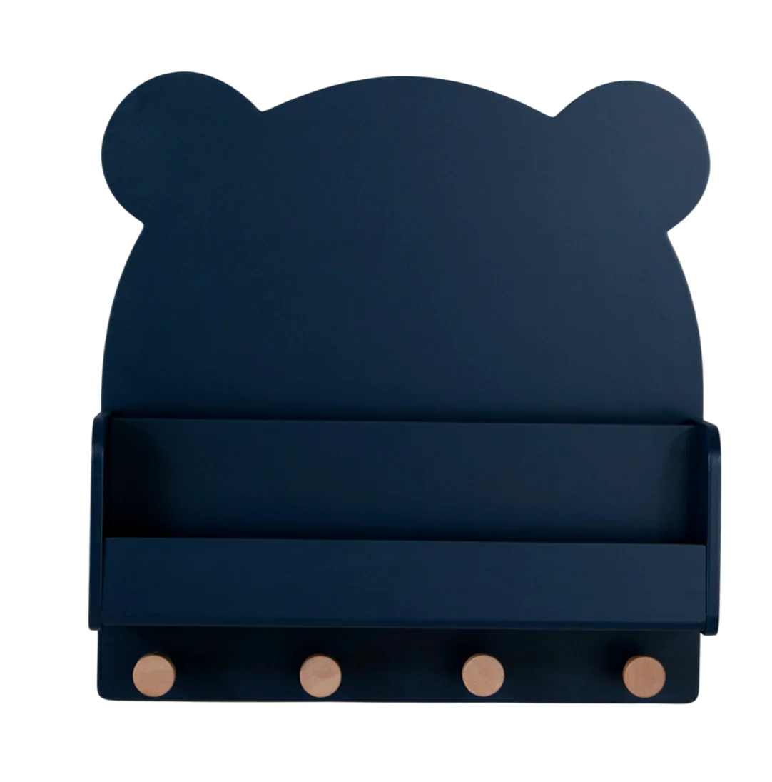 Baby Gap Brannan Bear Wall Shelf, Navy