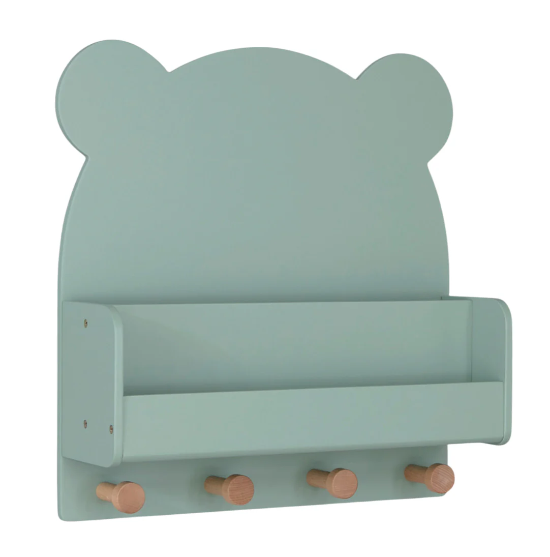 Baby Gap Brannan Bear Wall Shelf, Sage - Image 3