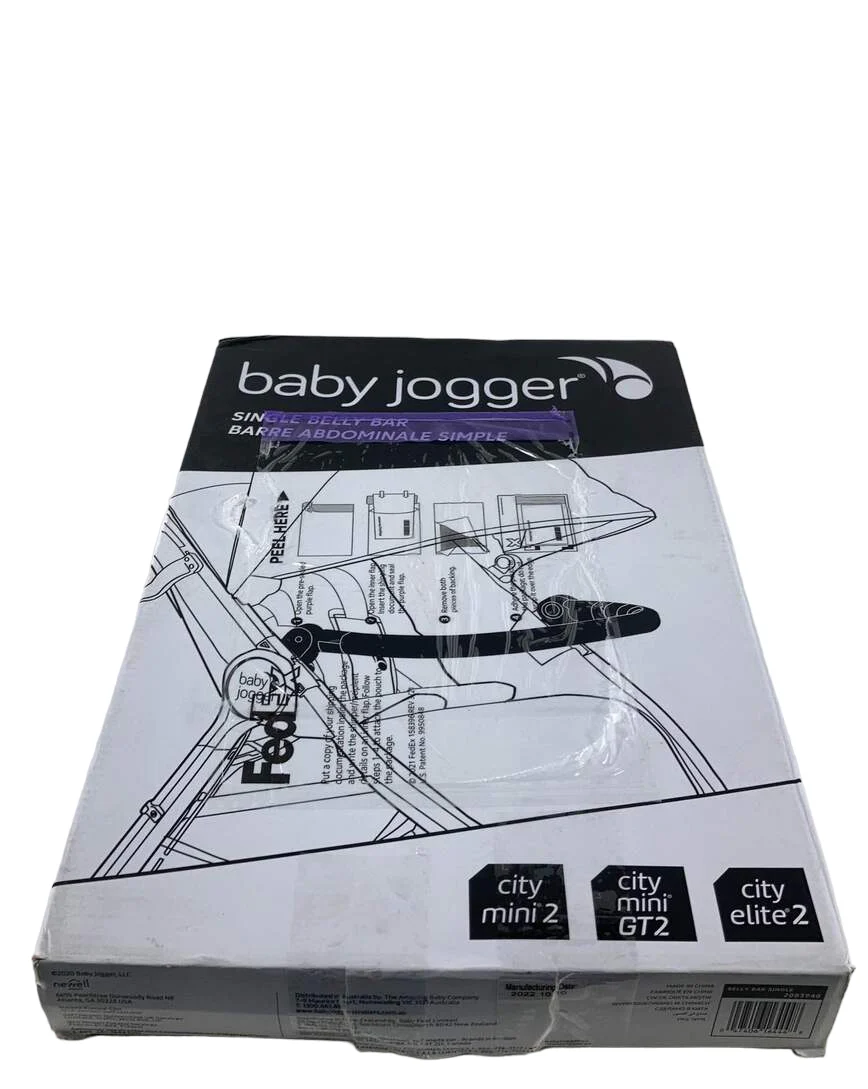 Baby Jogger Belly Bar for City Mini 2, City Mini GT2 and City Elite 2, Black - Image 4