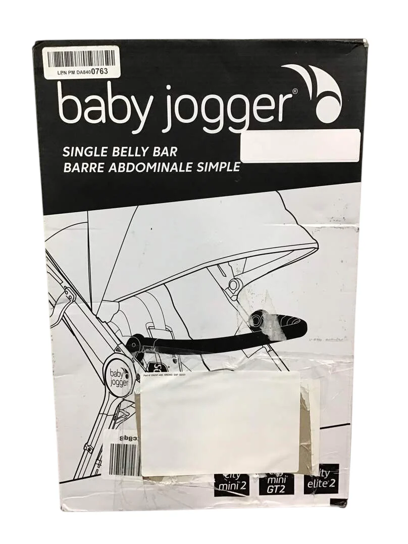 Baby Jogger Belly Bar for City Mini 2, City Mini GT2 and City Elite 2, Black - Image 3