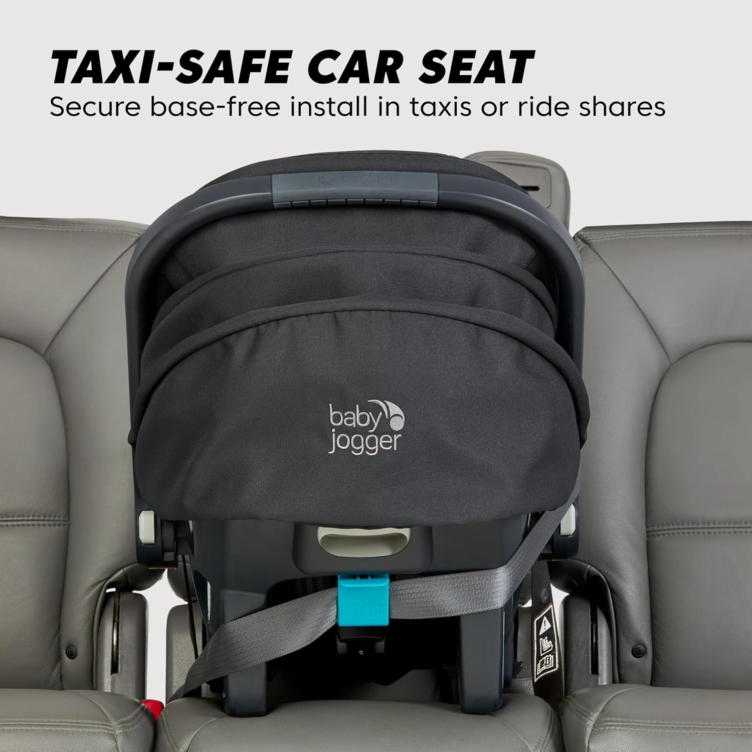 Baby Jogger City GO 2 Infant Car Seat, 2022, Lunar Black - Image 4