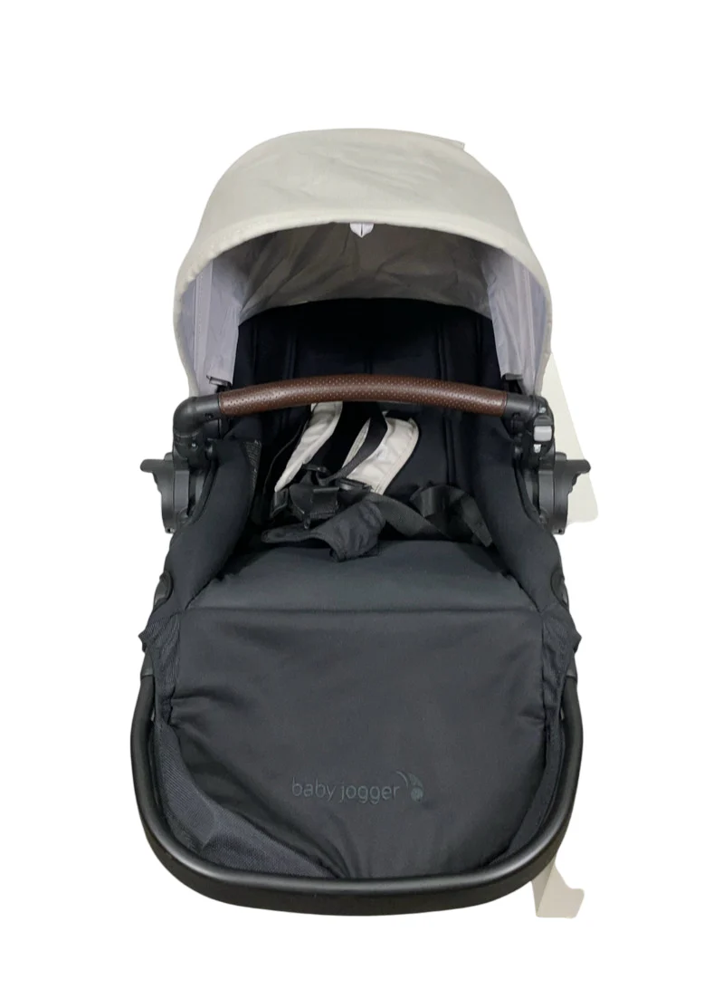 Baby Jogger City Select 2 Second Seat Kit, Eco Collection - Frosted Ivory - Image 3