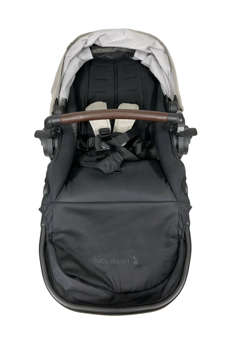 Baby Jogger City Select 2 Second Seat Kit, Eco Collection - Frosted Ivory - Image 4