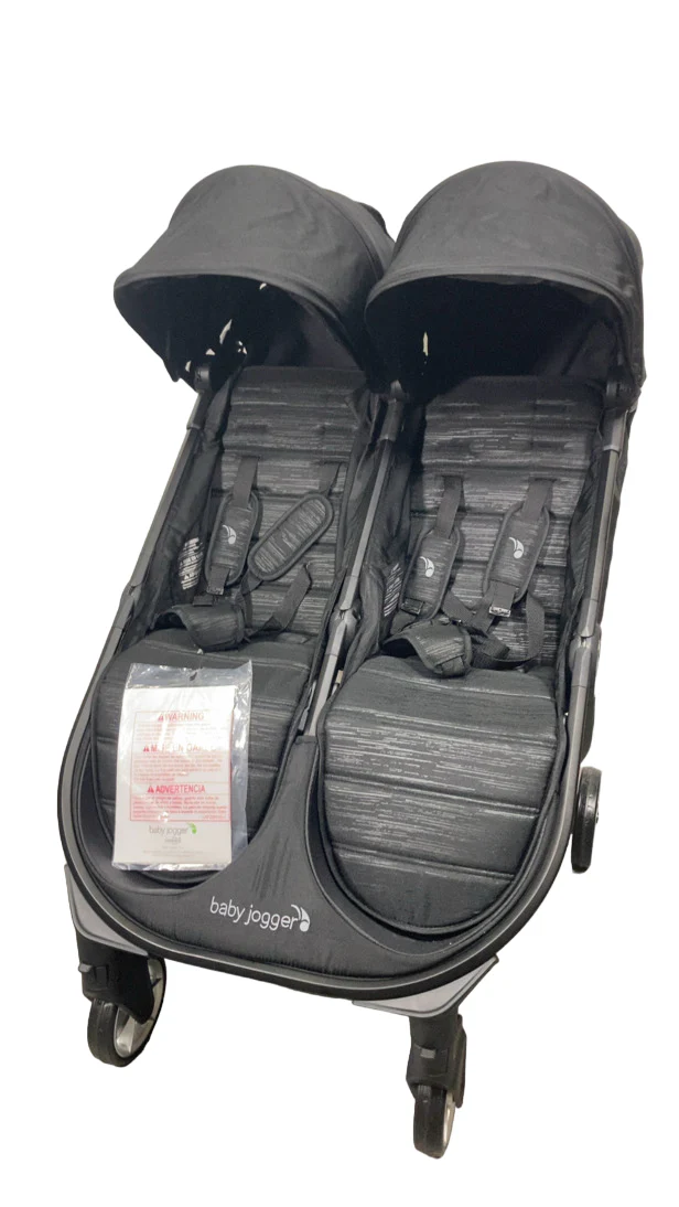 Baby Jogger City Tour 2 Double Stroller, 2024, Jet/Pitch Black - Image 2