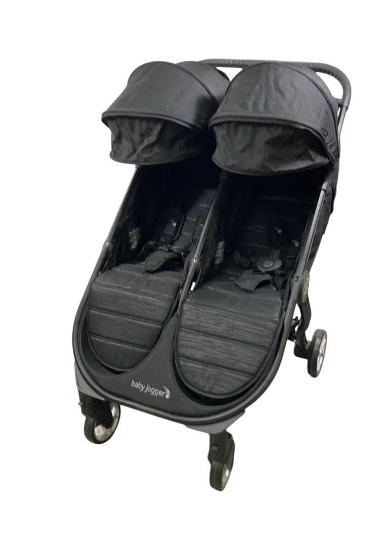 Baby Jogger City Tour 2 Double Stroller, Jet/Pitch Black, 2024 - Image 2